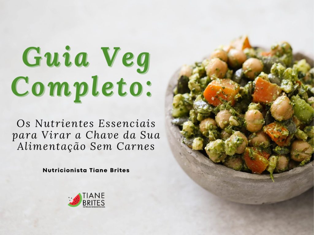 Capa do material Guia Veg Completo: nutrientes essenciais