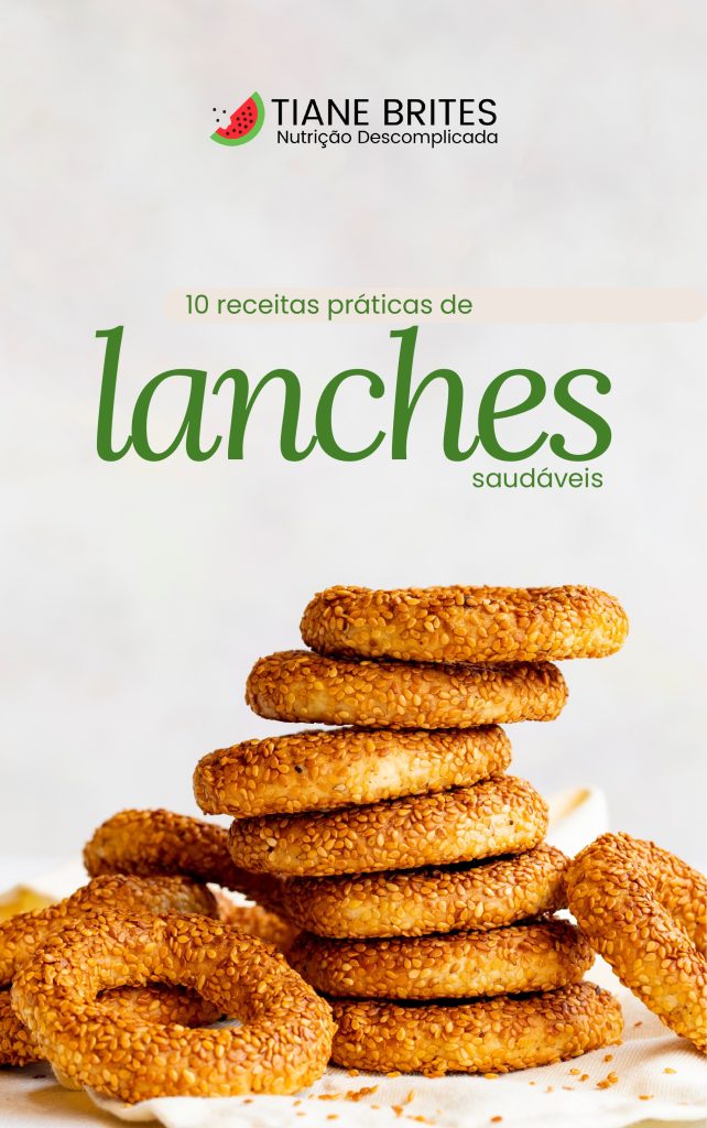 Capa do material 10 lanches vegetarianos práticos